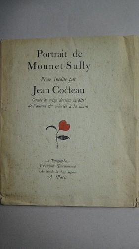 Cocteau portrait de - portrait,