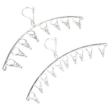  2 Pcs Cintre Sechant Portants Pour Sécher Les Vêtements De Séchage