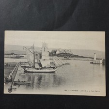 CPA 06 Antibes Le Port Fort