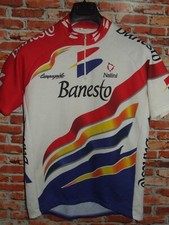 Banesto NALINI Maillot de Vélo Haut Maillot Cyclisme Taille XL Neuf