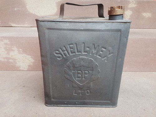 Ancien bidon shell mex - shell,