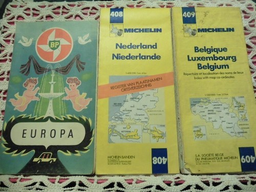 Lot cartes routieres europe - lot,