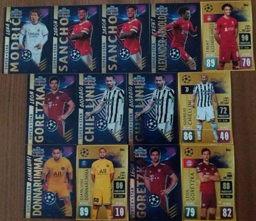 Topps match attax 2021 2022 - match, 2021-2022