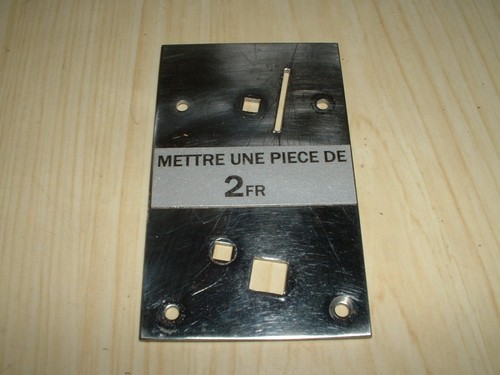 Face avant plaque - face,
