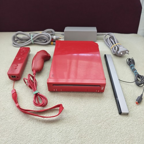 Console nintendo wii rouge - console,