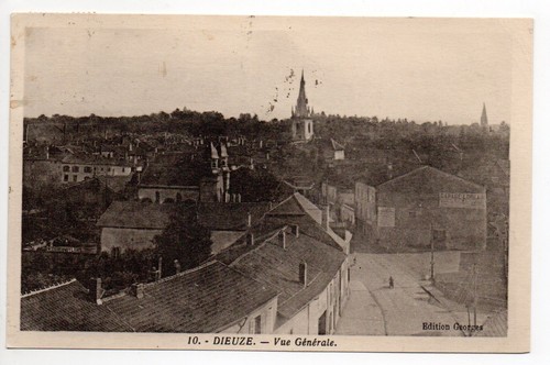 Dieuze duss moselle - cpa, vue