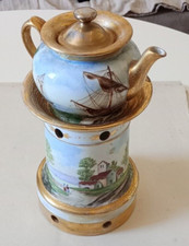 TISANNIERE NE FAIENCE DE