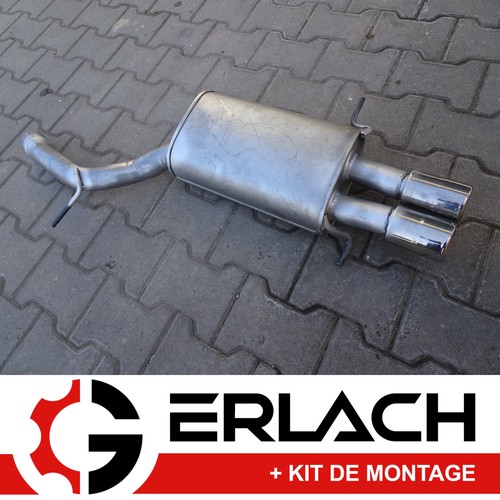 Silencieux arriere pour audi - arriere,