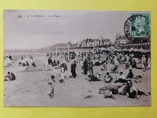 cpa FRANCE Normandie CABOURG La PLAGE Écrite en 1925