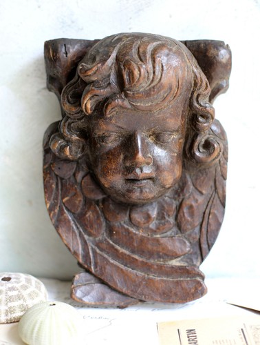 Baroque putti fragment - baroque,