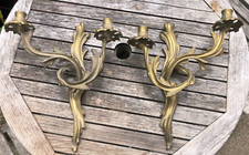 Jolie paire d'appliques à 2