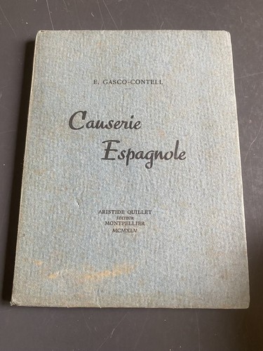 Emilio gasco contell - contell, causerie