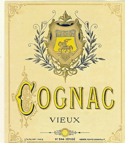 Etiquette neuve cognac - ,