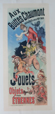 Les Maitres de l'Affiche Jouets Aux Buttes Chaumont Etrennes #169 Cheret 1898
