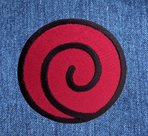 Naruto uzumaki clan iron on - uzumaki,