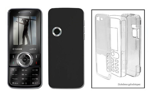 Coque cristal transparente - cristal,