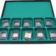 10 boîtiers Art déco - Steel