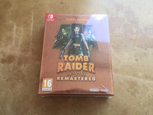 Neuf coffret tomb raider iv - -,