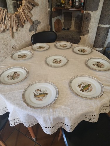 Set fish plates - fish,