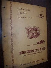 Massey moteur Chrysler 211751
