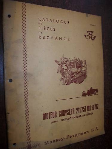 Massey moteur chrysler 211751 - massey,