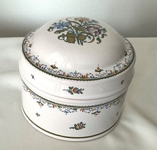 Grande bonbonnière en faience