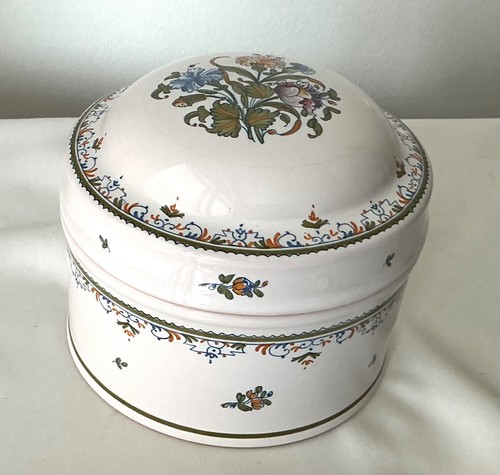 Grande bonbonnière faience - en,