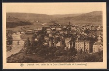 CPA Diekirch, Vue avec vallée