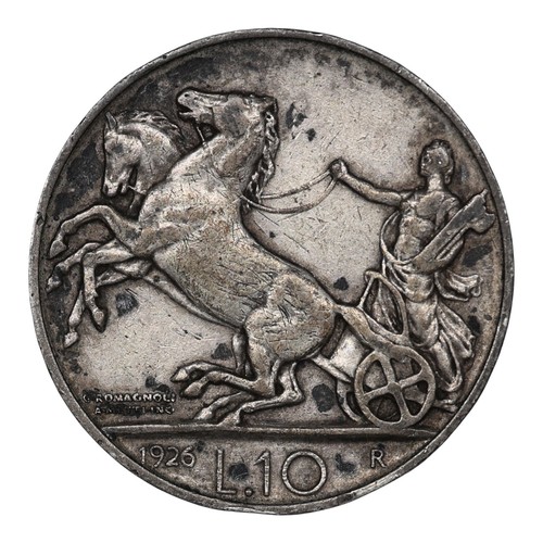 Italie lire 1927 vittorio - italie, 10