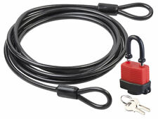 Câble en acier gainé 5 m avec cadenas - AGT