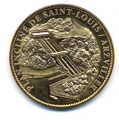 Saint louis plan - plan, incliné