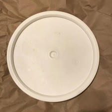 White Plastic Lid 5 For Gallon