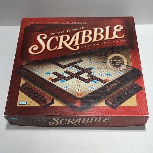 Scrabble deluxe edition racks - scrabble,