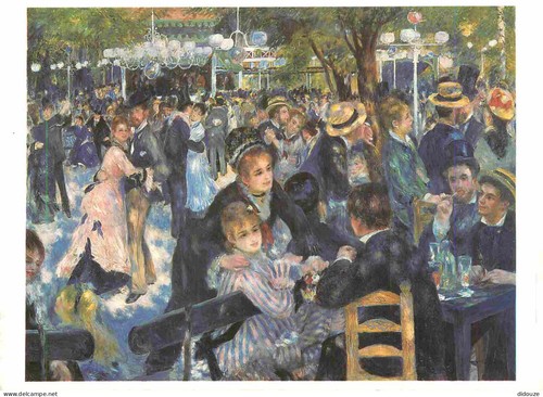 Carte postale art peinture - -,