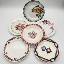 Série de 6 assiettes plates