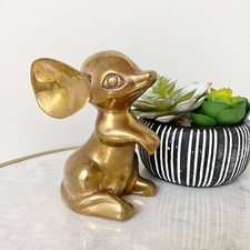 VTG MCM Large Brass Dumbo Ear