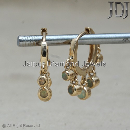 Solide 14k jaune opale - 14k,