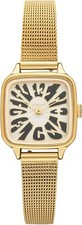 [KOMONO] Montre KOM-W4295 KATE Flower Double Gold 2way avec ceinture