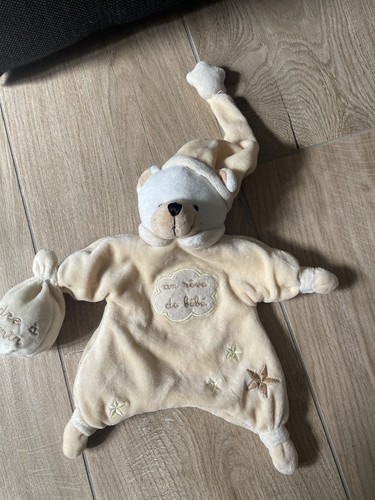 Doudou peluche ours baby - ours, do