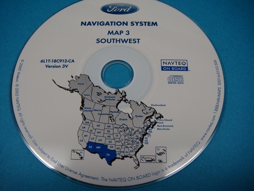 Ford navigation nav - map, sw