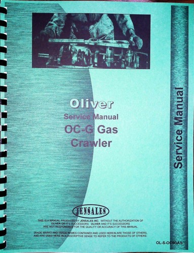 Oliver gas cletrac - oliver, oc-6