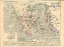 Gravure ancienne carte