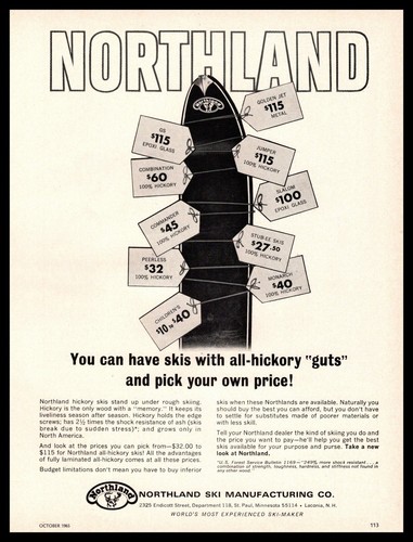 1965 northland all hickory - 1965,