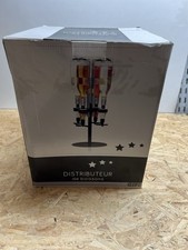 Support Rotatif à 4 Bouteille Distributeur rotatif De Boissons De Bar