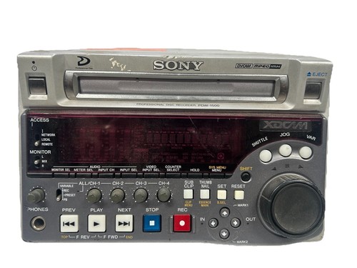 Sony pdw 1500 enregistreur - pdw,