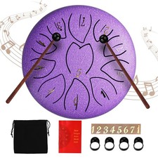 Steel tongue drum pouces - drum,,