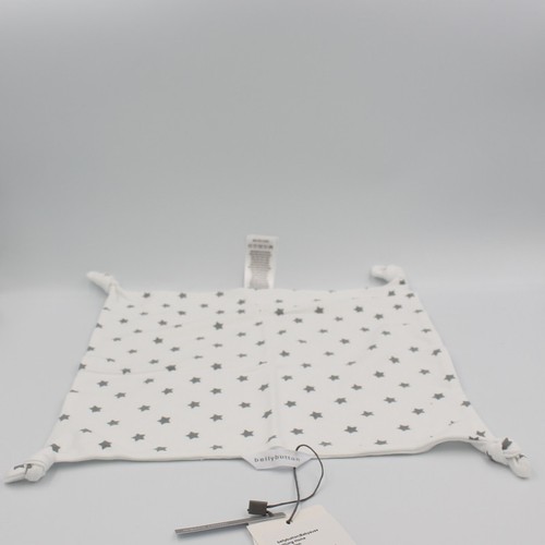 Doudou plat carré - , blanc