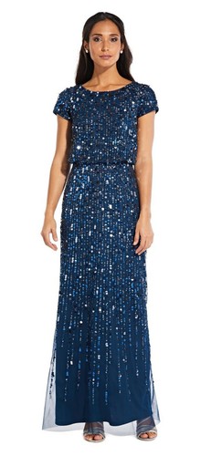 Adrianna papell deep blue - deep,