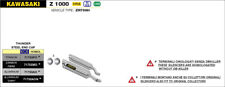 Échappement Thunder Homologué Aluminium Noir-Inox Arrow Kawasaki Z 1000 10-16