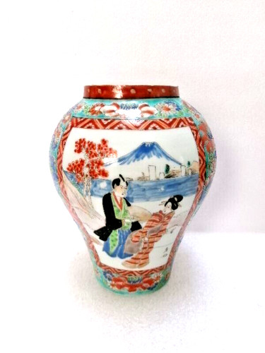 Ancien vase porcelaine - ancien, en